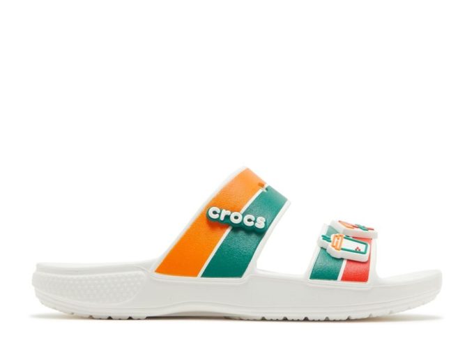 7-Eleven x klassisk sandal “Hvid”