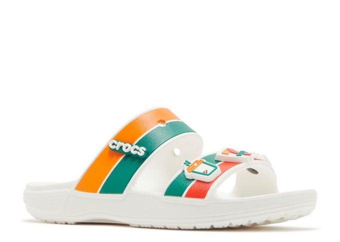 7-Eleven x klassisk sandal “Hvid”