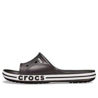 Crocs Bayaband Clog Hollow Out Casual sorte hjemmesko 205392-066