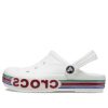 Crocs (GS) Bayaband Rainbow Glitter Træsko “White Red” 209731-100