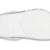 Crocs (GS) Bayaband Rainbow Glitter Træsko “White Red” 209731-100