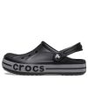 Crocs (GS) Bayaband reflekterende båndtræsko “Black Grey” 209213-001