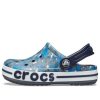 Crocs (GS) Bayaband-trykt træsko “Blue Grey” 205810-025