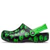 Crocs (GS) Classic Easy Icon Træsko “Sort Grøn” 207599-001
