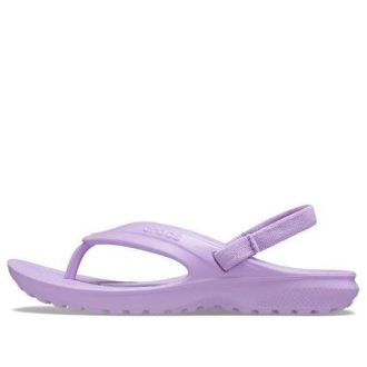 Crocs (GS) klassiske flip-flop sandaler “Lilac” 202871-5PR