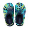 Crocs (GS) klassiske forede marmortræsko “Blue Tie Dye” 207238-4HQ