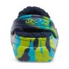 Crocs (GS) klassiske forede marmortræsko “Blue Tie Dye” 207238-4HQ