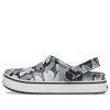 Crocs (GS) Off Court-trykte træsko “Grå sort hvid” 209150-066