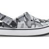 Crocs (GS) Off Court-trykte træsko “Grå sort hvid” 209150-066