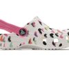 Crocs (PS) Multi-Color Mønster Sko Hvid 207000-100
