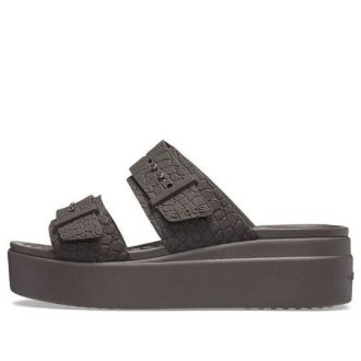 Crocs (WMNS) 2 stropper Brooklyn “Brown” 208667-206