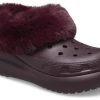 Crocs (WMNS) Furever Crush Sko “Dark Cherry” 208446-6WD